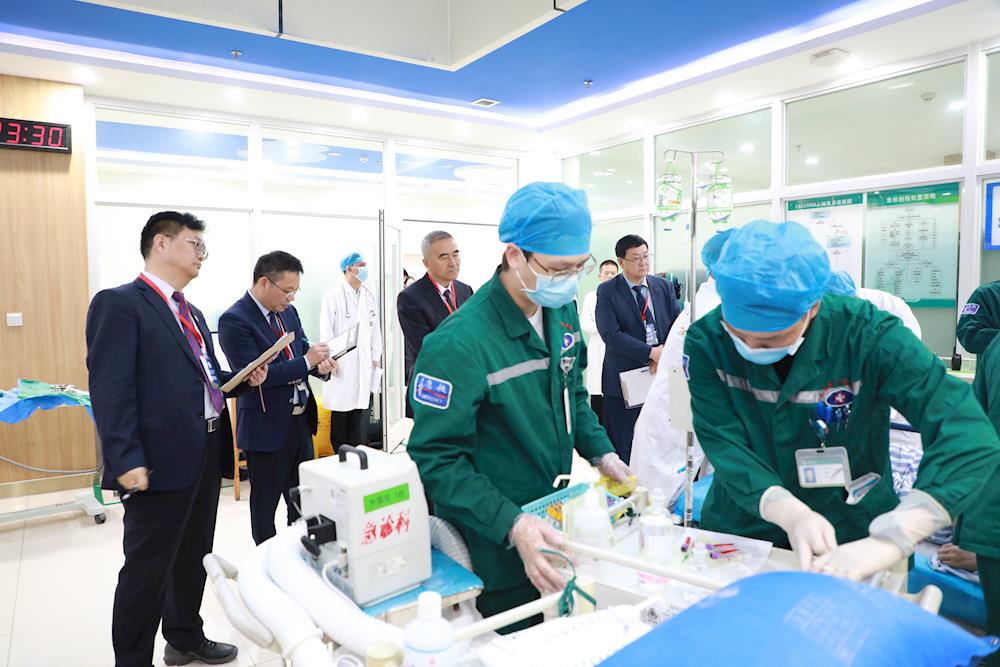 第一師醫院創傷中心順利通過中國創傷救治聯盟高級創傷中心預評審