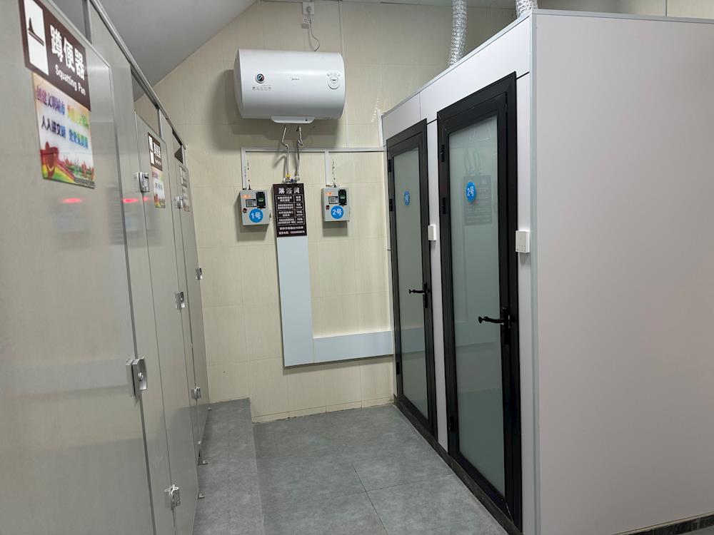 公廁設置淋浴室  城市服務再升級