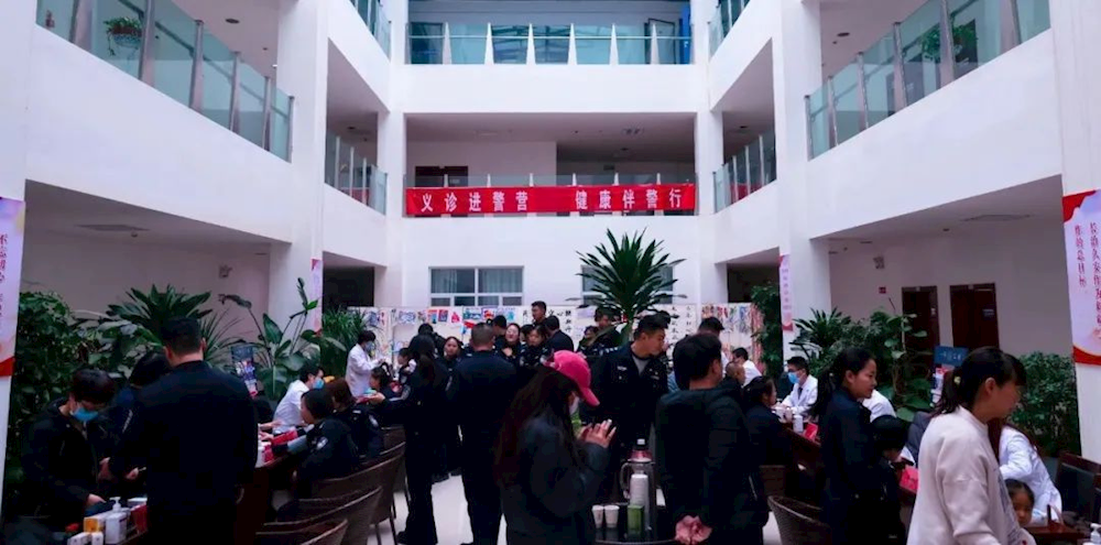 【致敬警察節】健康義診進警營 愛警暖警伴警行