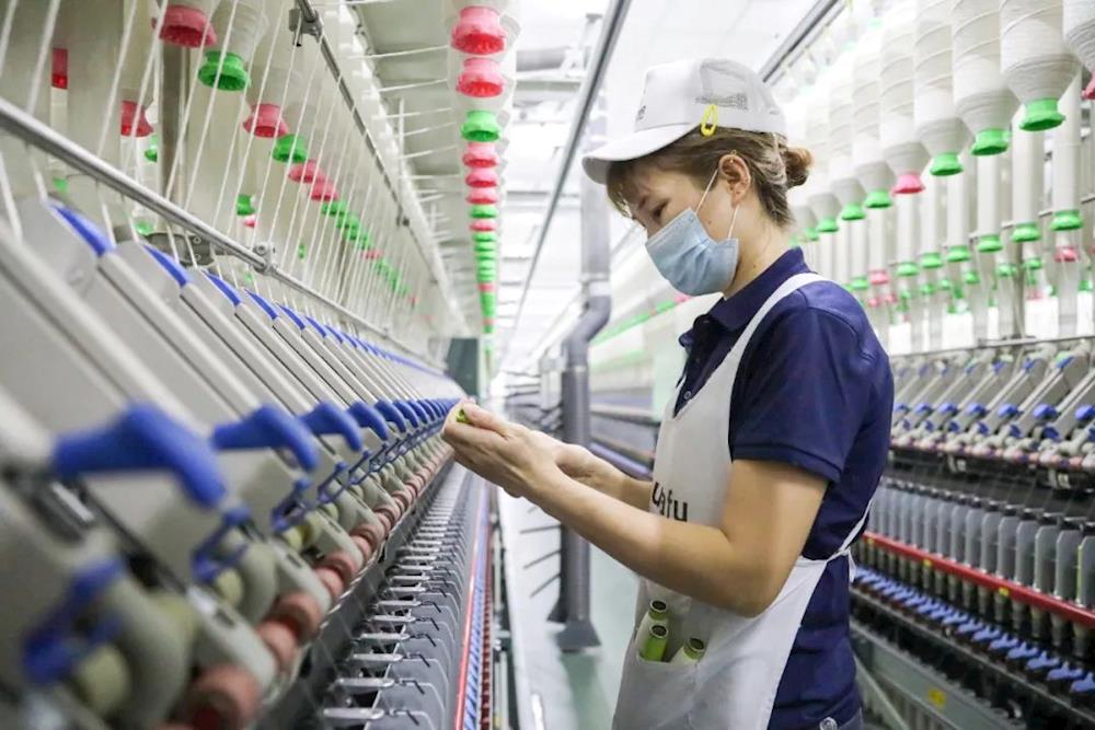 阿拉爾經濟技術開發區棉紡企業開啟新春“忙碌模式”