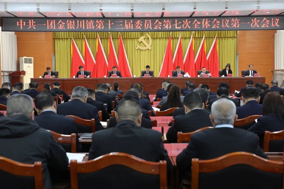 團鎮黨委十三屆七次全會召開