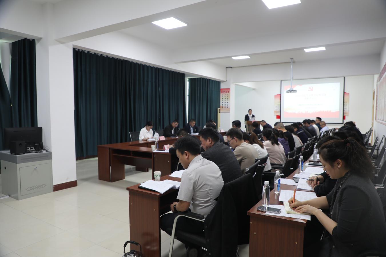 水利水電公司召開2024年度黨支部書記抓黨建述職評議會