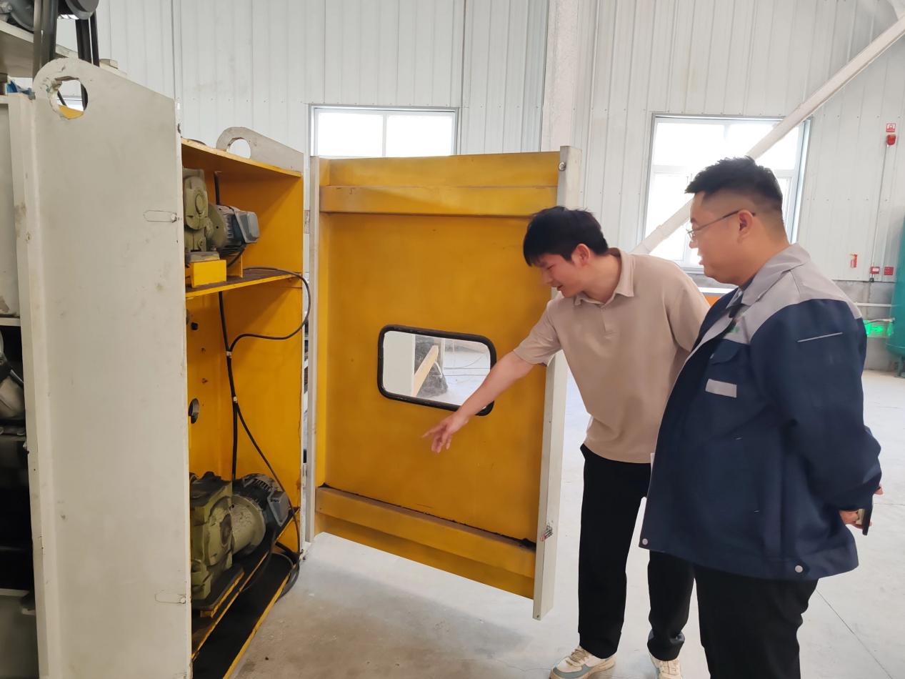 八團(tuán)開展安全生產(chǎn)檢查 為企業(yè)發(fā)展筑牢安全防線