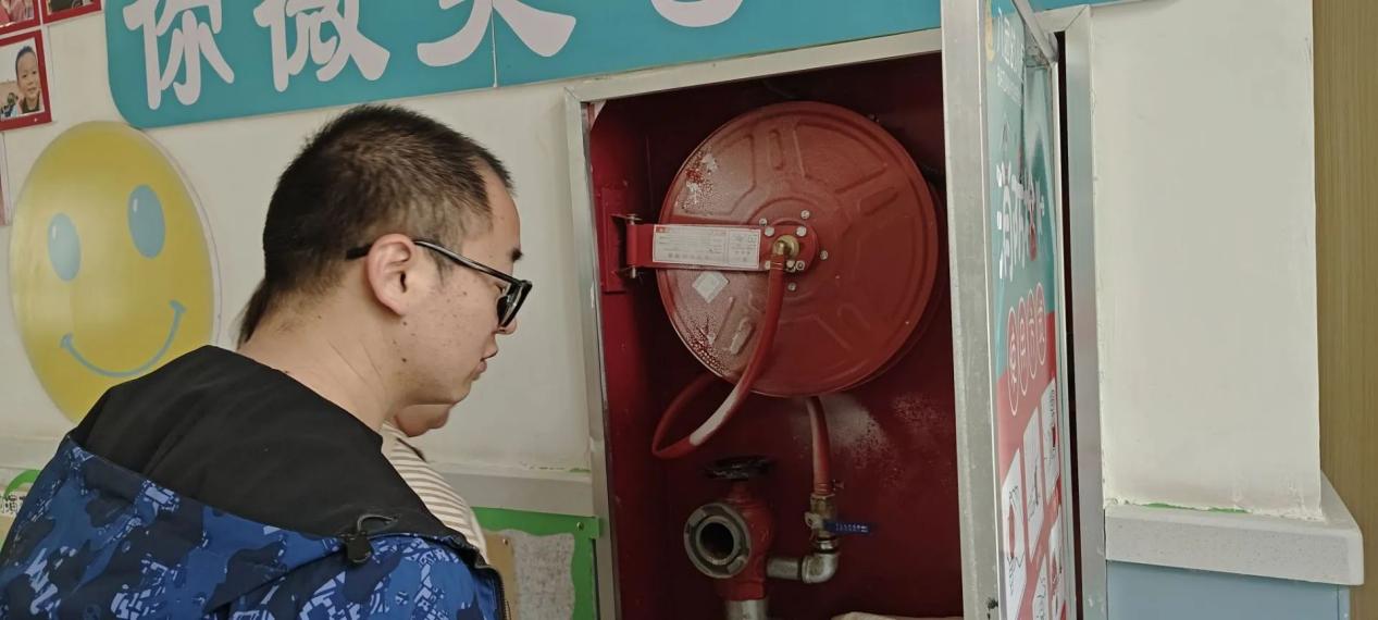 八團對校園安全開展全面檢查