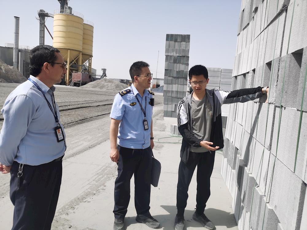 第一師市場監督管理局扎實開展建筑保溫材料安全隱患全鏈條專項整治行動