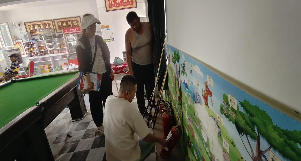 八團(tuán)開展人員密集場所與冷庫安全檢查 筑牢安全防線