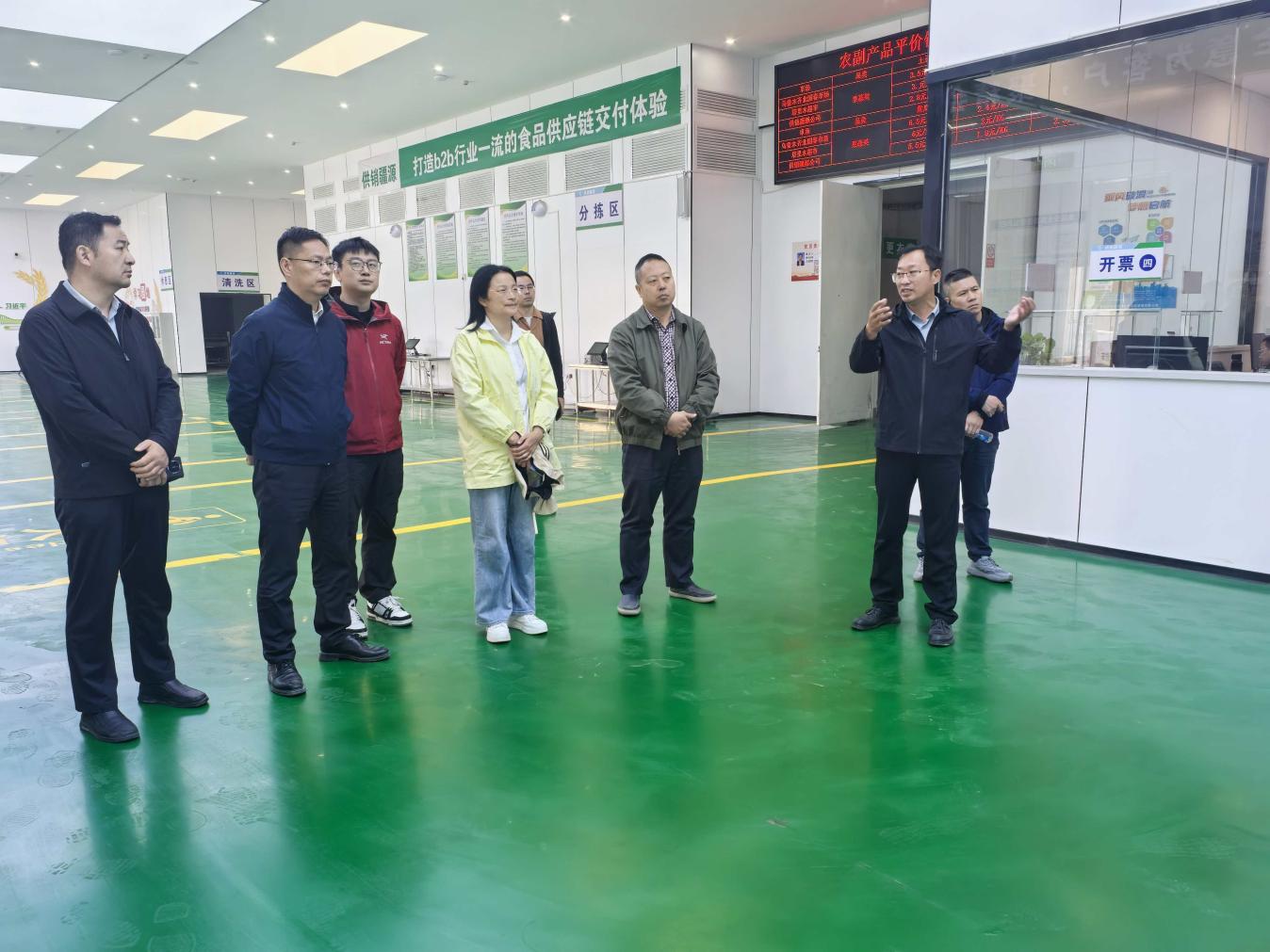 衢州市供銷合作社赴供銷疆源供應鏈公司調研 共探數字化供銷新路徑