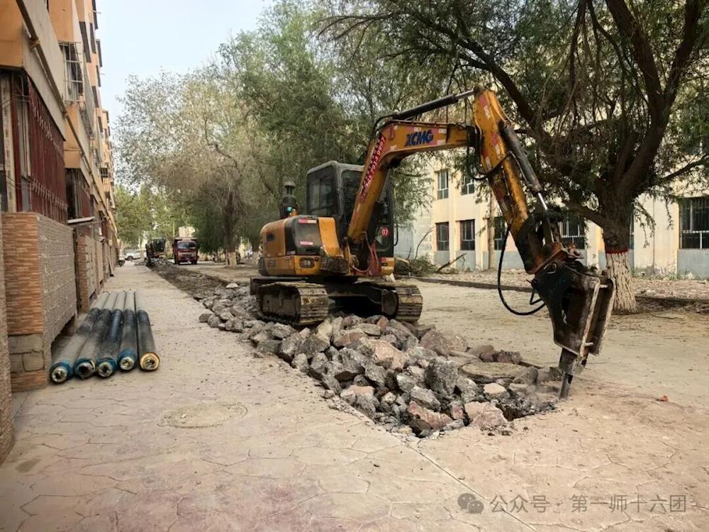 【10件民生實事看落實】老舊小區“舊貌換新顏”！十六團新開嶺鎮老舊小區改造繪就民生幸福圖景