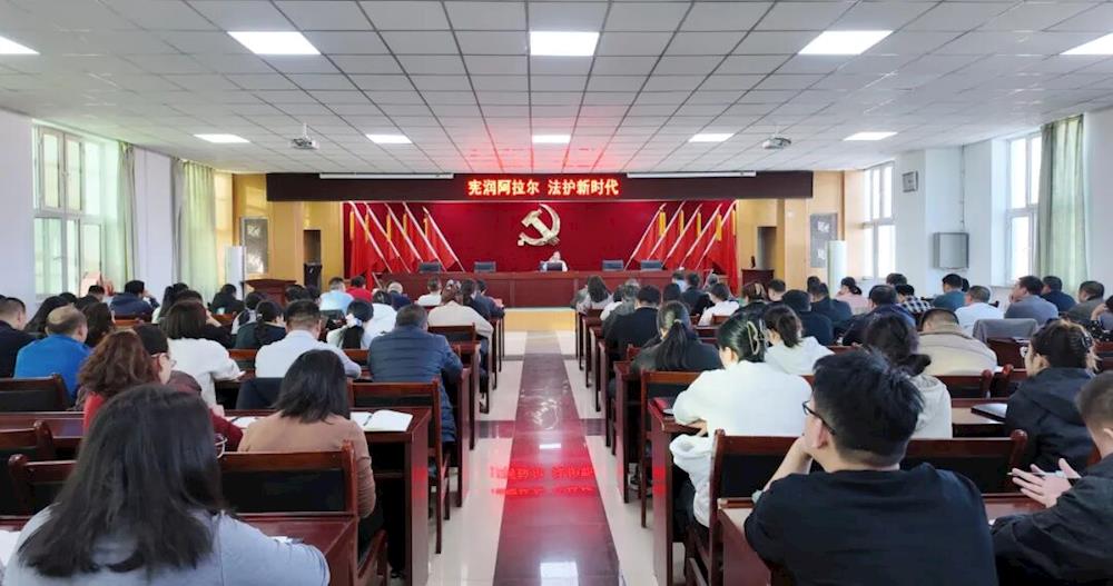 憲法宣傳周 | 六團開展憲法宣傳周專題培訓