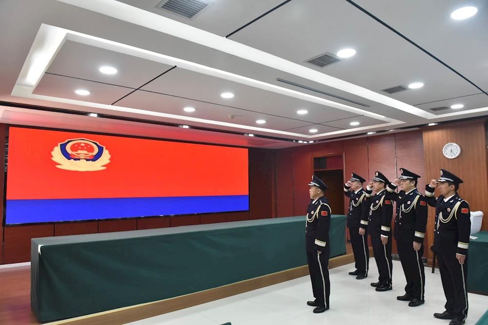 重溫誓詞筑警魂 堅守初心擔使命——第一師人民法院開展慶祝“中國人民警察節”活動