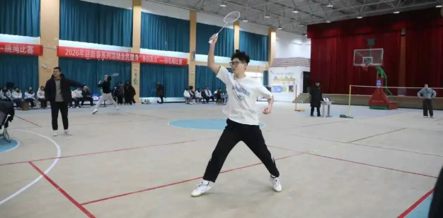 十二團迎新春“全民健身”系列賽：跳繩、羽毛球比賽火熱開賽