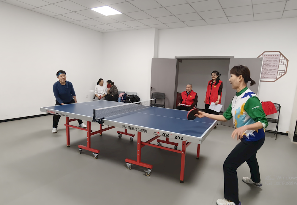 全民健身| 球臺方寸賽技藝 鄰里溫情聚和諧