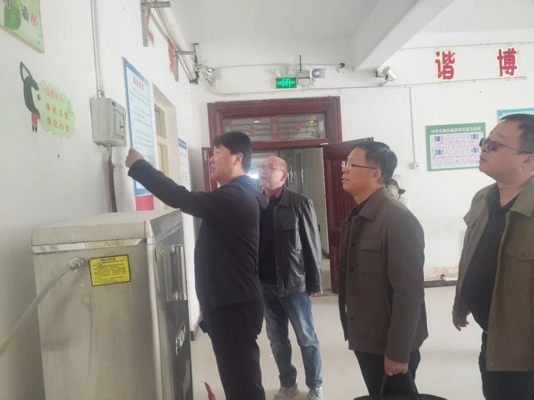 法治平安伴你行 | 八團開展春季開學前校園安全檢查 筑牢安全防線