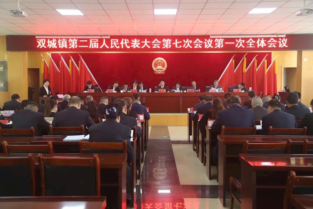 雙城鎮(zhèn)召開第二屆人民代表大會第七次會議