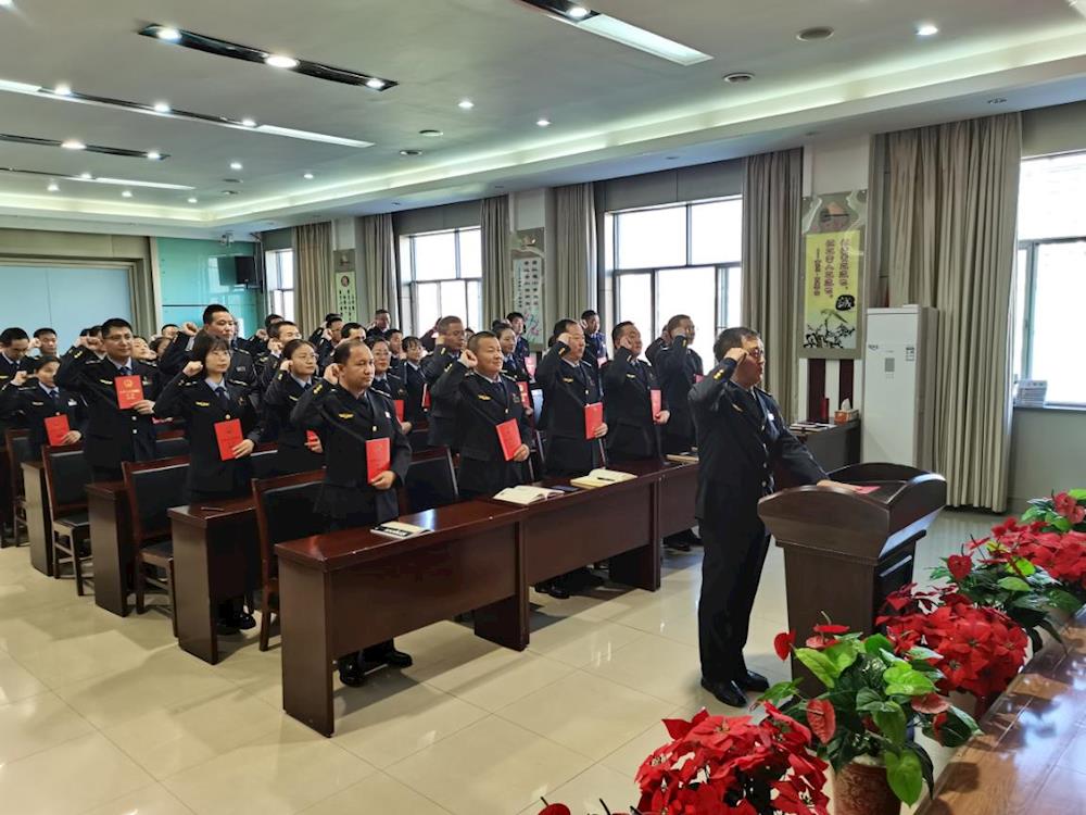師市市場監督管理局舉行憲法宣誓儀式