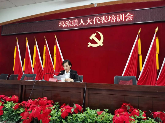 七團瑪灘鎮召開人大代表培訓會