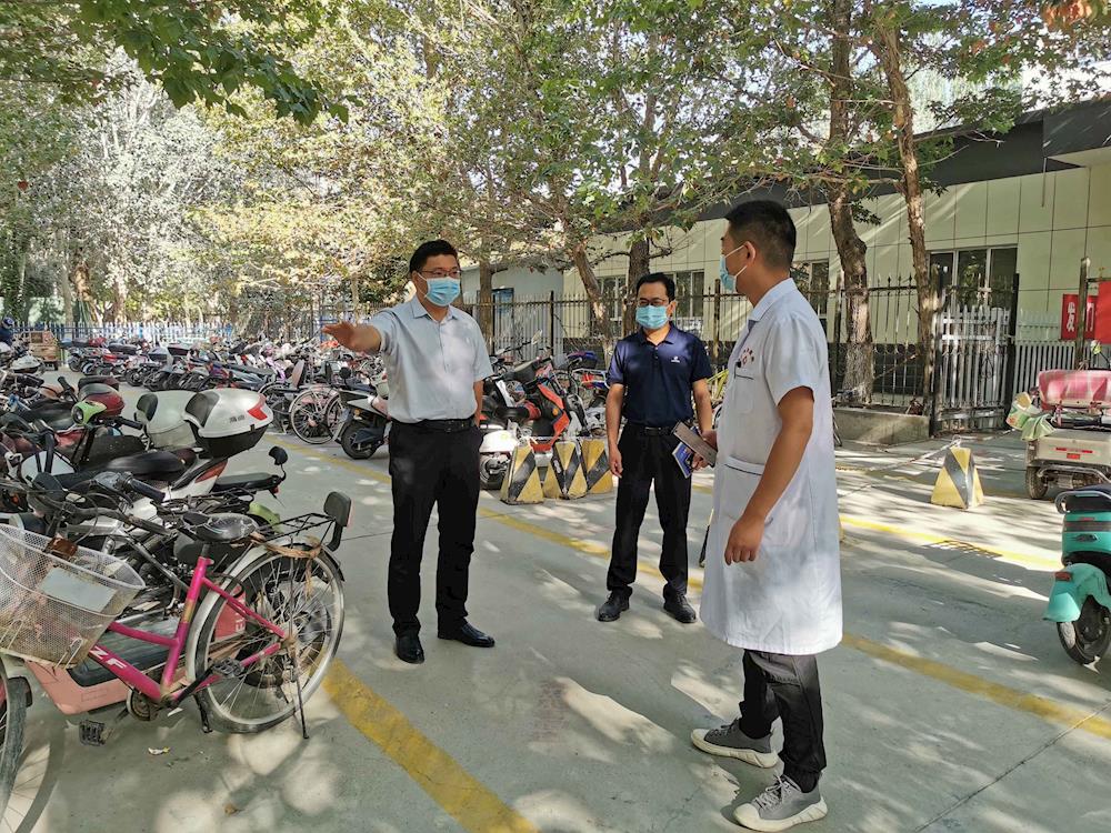 師市衛(wèi)健委對創(chuàng)城相關(guān)點(diǎn)位進(jìn)行再督導(dǎo) 再檢查 再提升